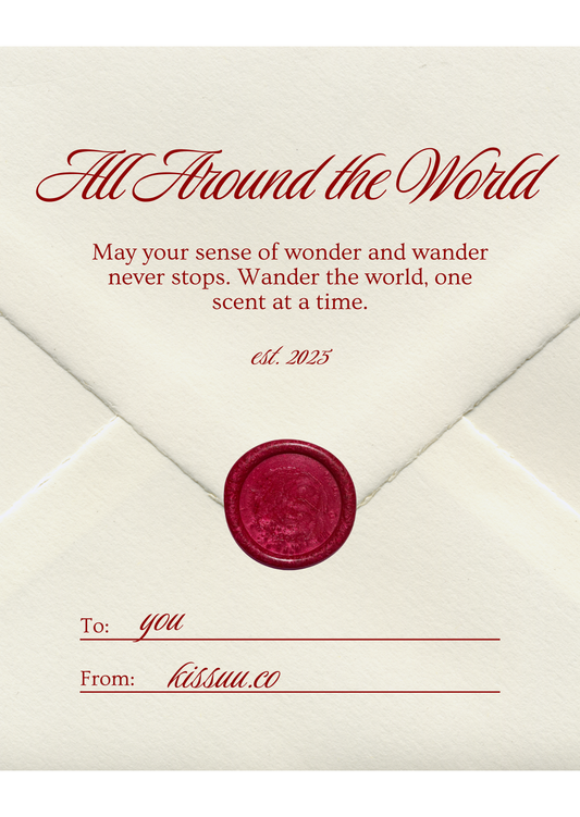 All Around the World - Mini Travel Candles