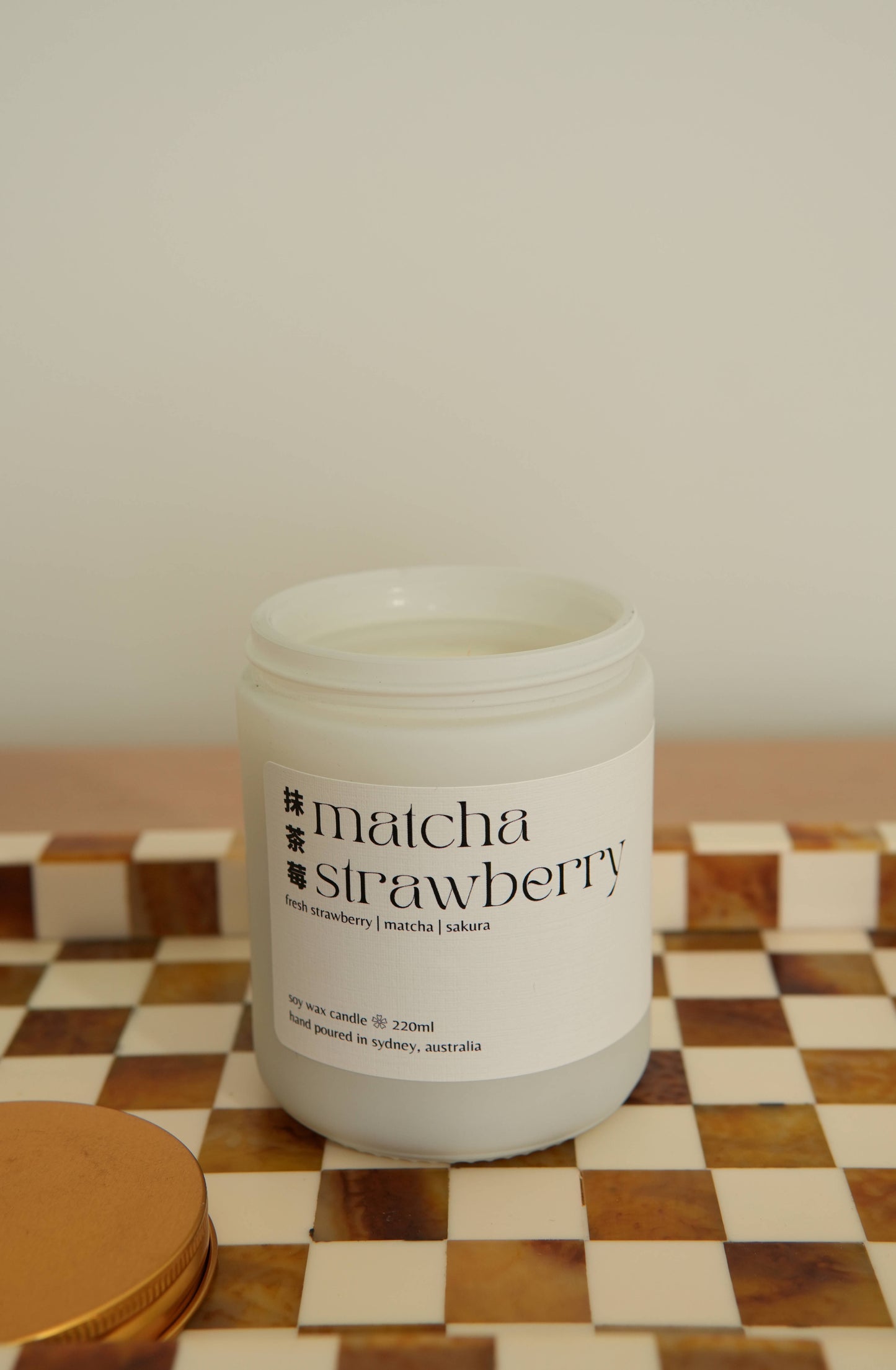 抹茶莓 MATCHA STRAWBERRY: FRESH STRAWBERRY | MATCHA | SAKURA