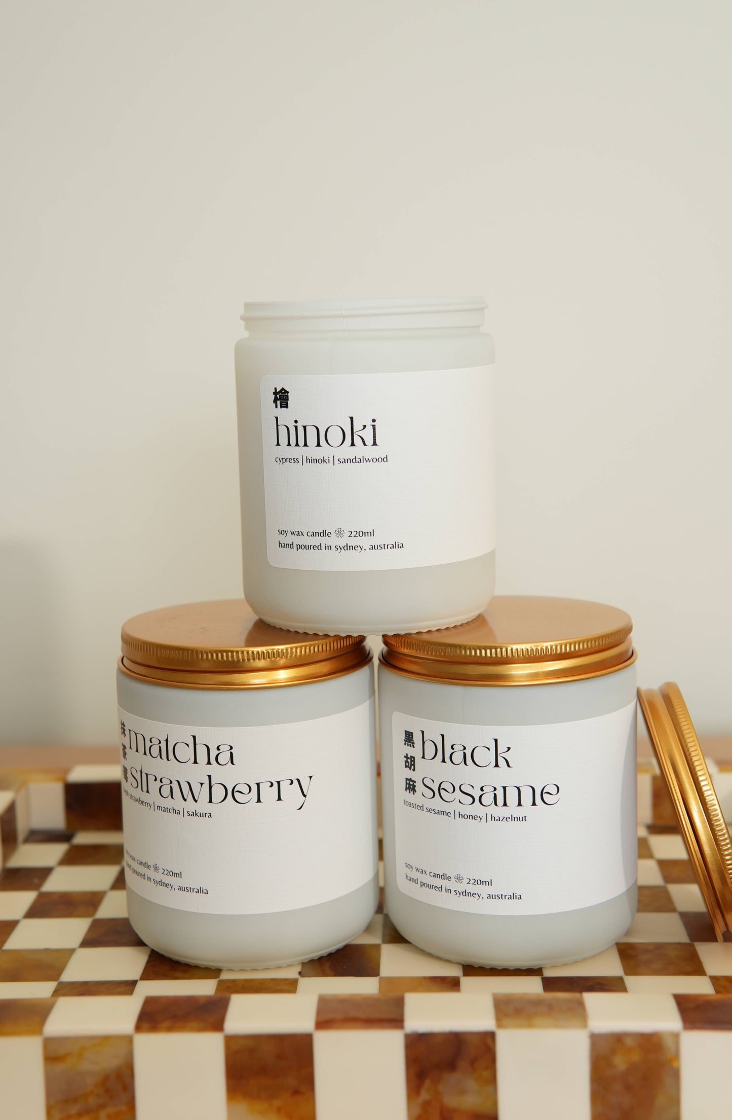 黒胡麻 BLACK SESAME: TOASTED SESAME | HONEY | HAZELNUT