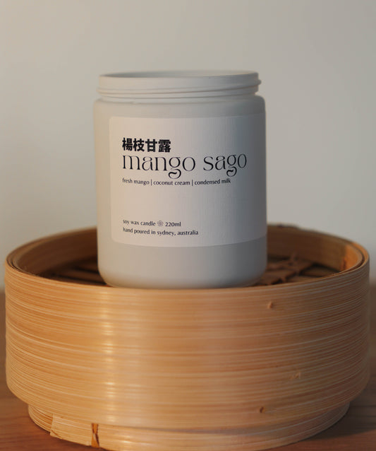 楊枝甘露 MANGO SAGO: FRESH MANGO | COCONUT | CONDENSED MILK