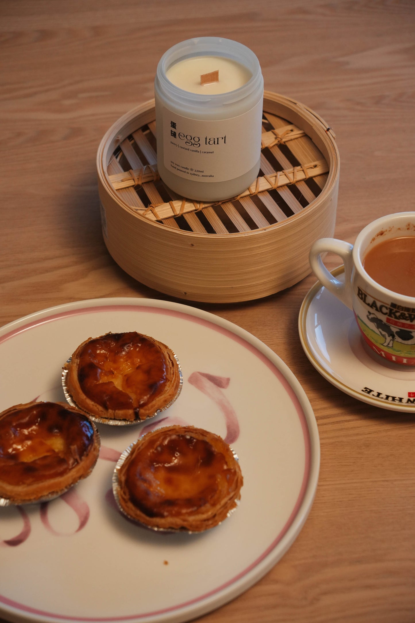 蛋撻 EGG TART: PASTRY | CUSTARD VANILLA | CARAMEL