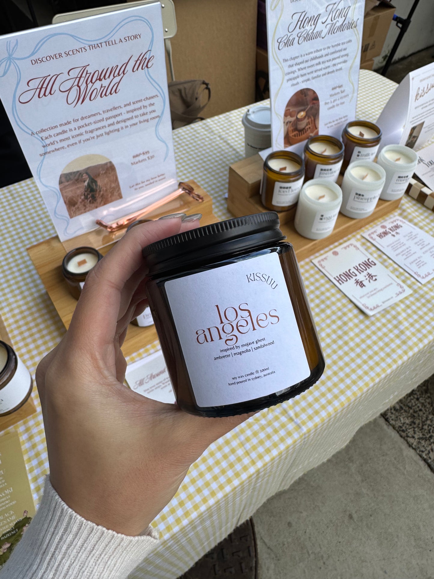 All Around the World - Mini Travel Candles